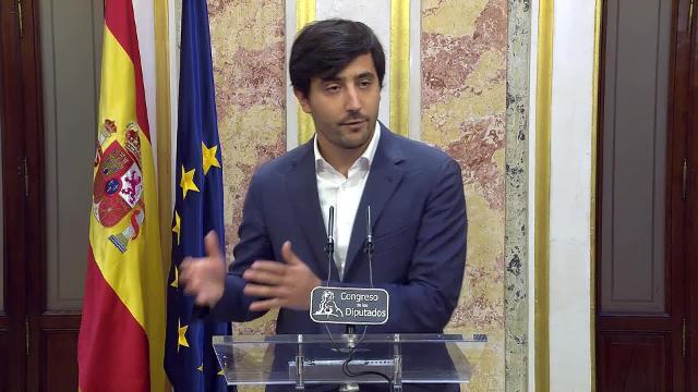 Imagen del hemiciclo ayer, al comienzo del pleno