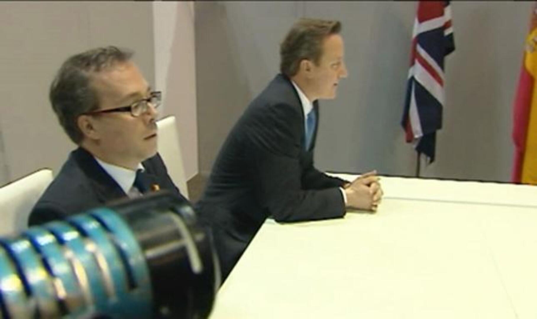 Cameron también coincide con Rajoy en la estabilidad presupuestaria como prioridad