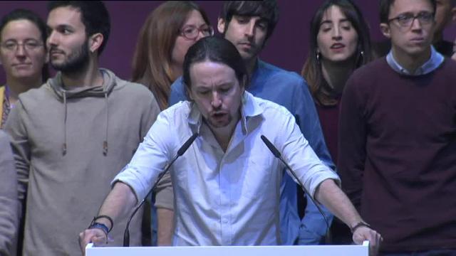 Pablo Iglesias e Íñigo Errejón en el arranque de Vistalegre II