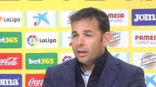 Calleja, "enrabietado" tras el empate a dos contra el Espanyol