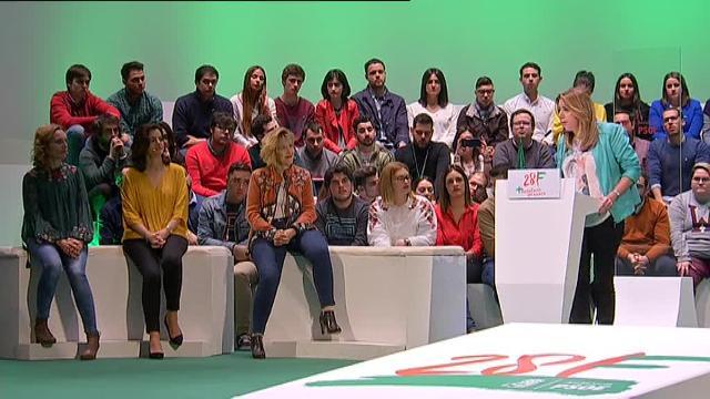 Susana Díaz muestra su apoyo a los pensionistas que se manifestaron esta semana en toda España