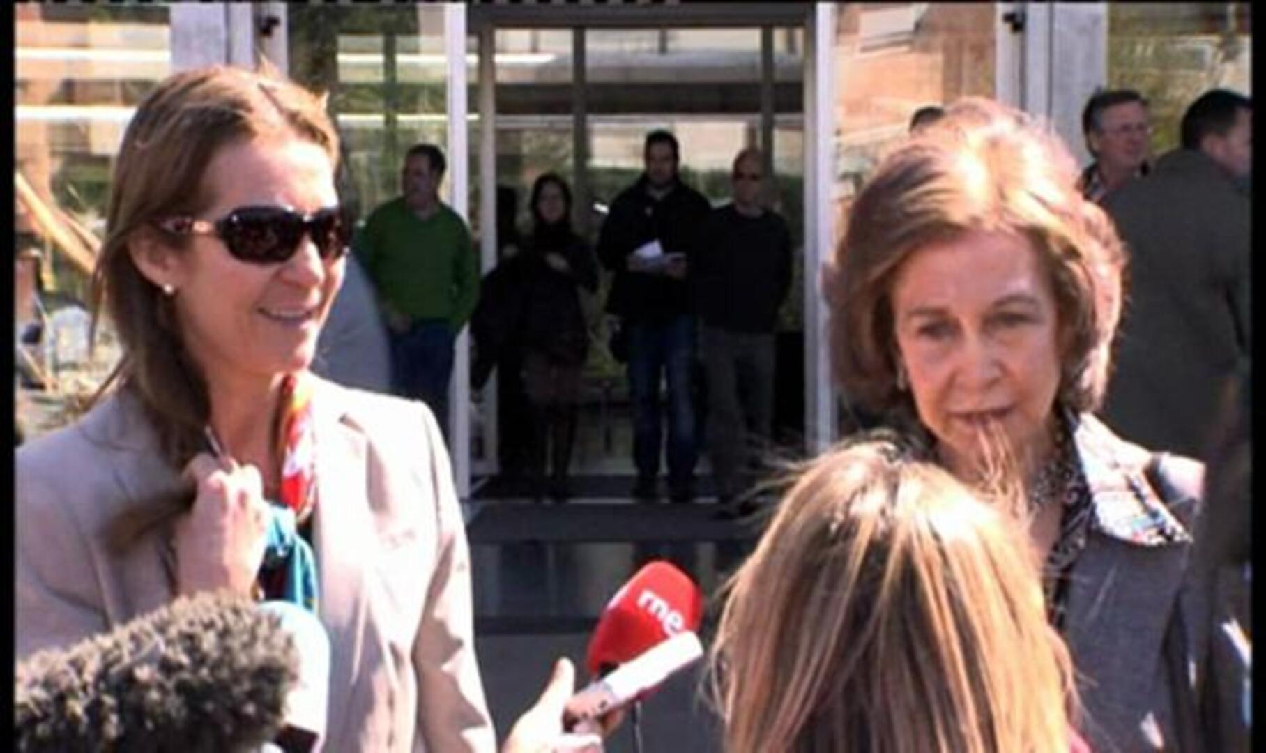 La Reina, sobre el accidente de su nieto: «Con los niños pasan estas cosas»