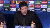 Simeone: «No es un fracaso»