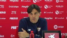 Montella: "Es tan importante mañana como el sábado"