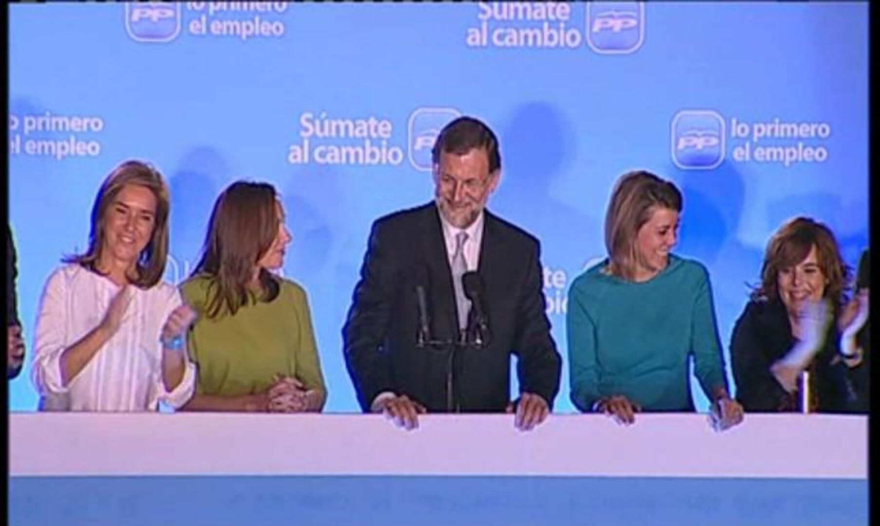 España confía su futuro a Mariano Rajoy