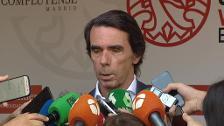 Aznar apela a la unidad e insiste en la necesidad de una refundación del PP