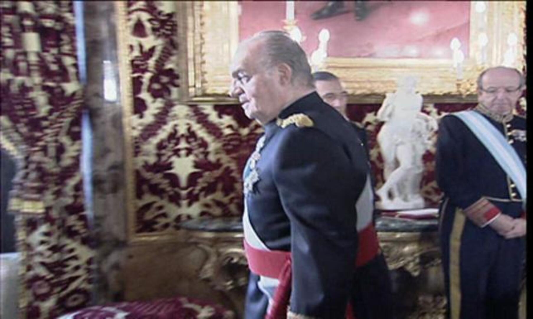 El Rey sufre un accidente doméstico en el ojo izquierdo