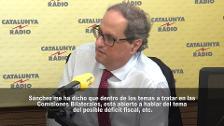 Torra reprocha a Sánchez recurrir al TC la moción del 9N