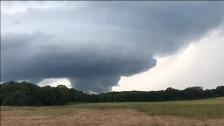 Un tornado atraviesa el estado de Michigan