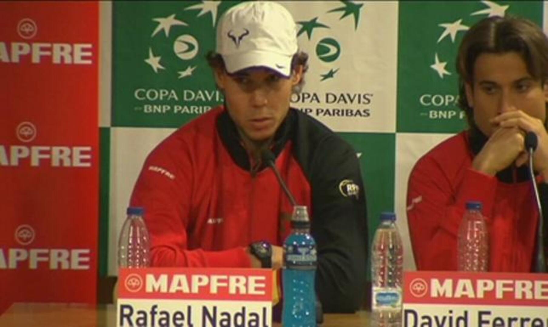 Nadal: «¿Presión por ganar?, sí, la misma que ellos»