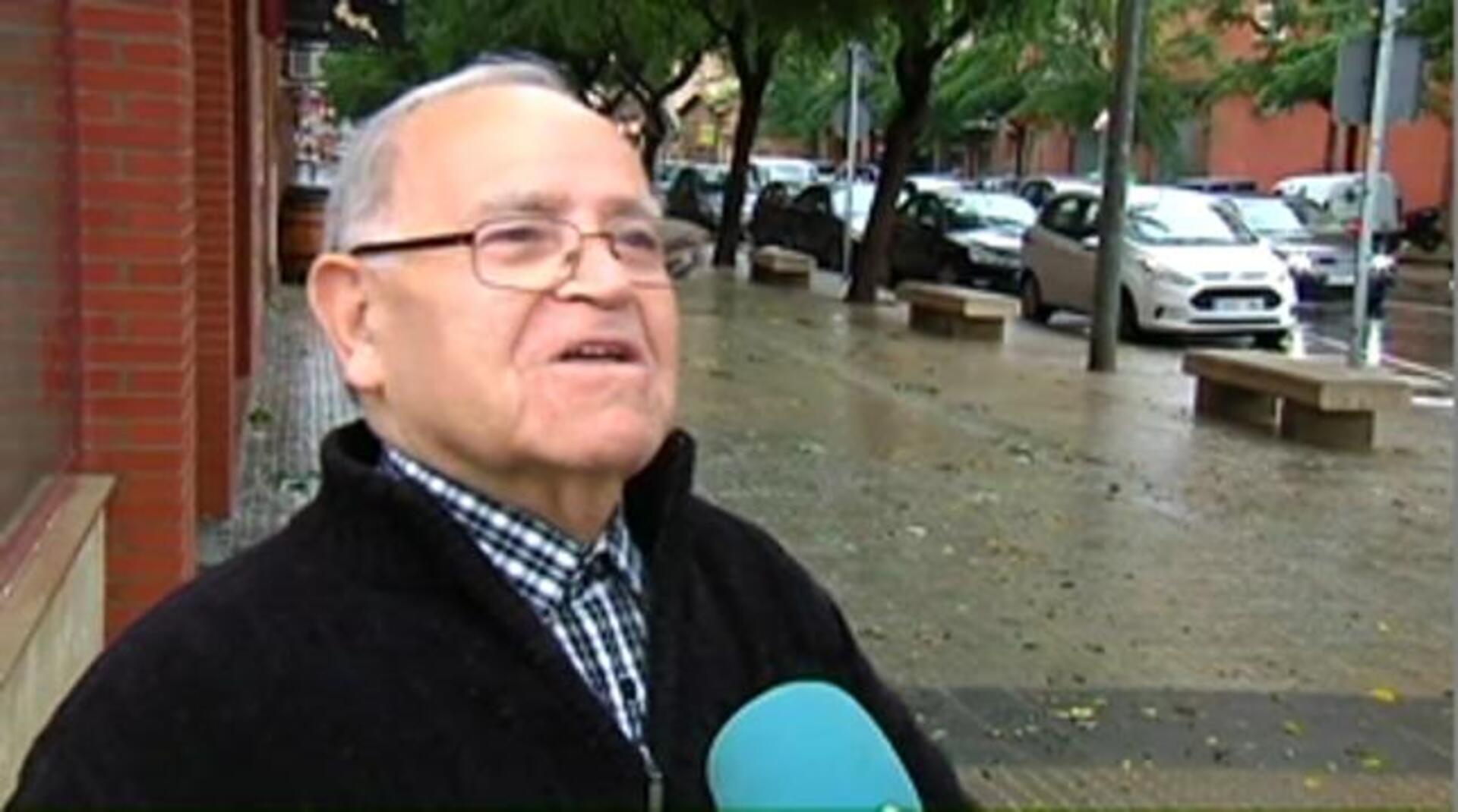 Imagen de los efectos del temporal en Valencia