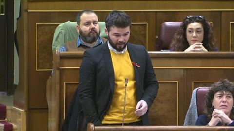 Gabriel Rufián, diputado de ERC