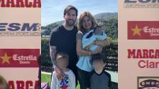 Leo Messi muestra a la familia Messi al completo