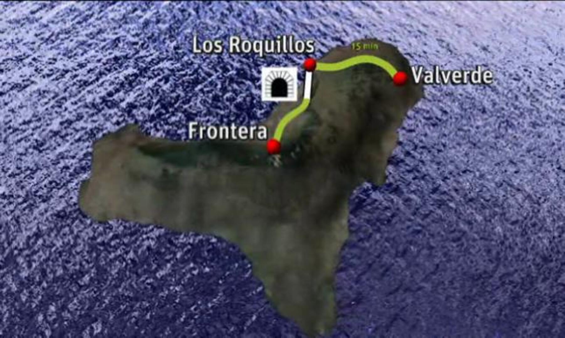 El volcán «aísla» Frontera