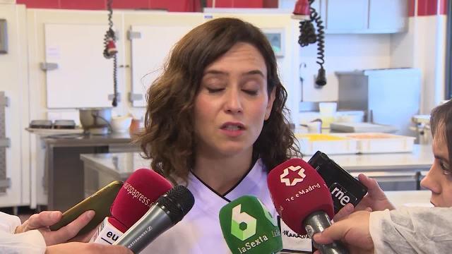 Ayuso dice que su lista es recibida con &quot;ilusión&quot;