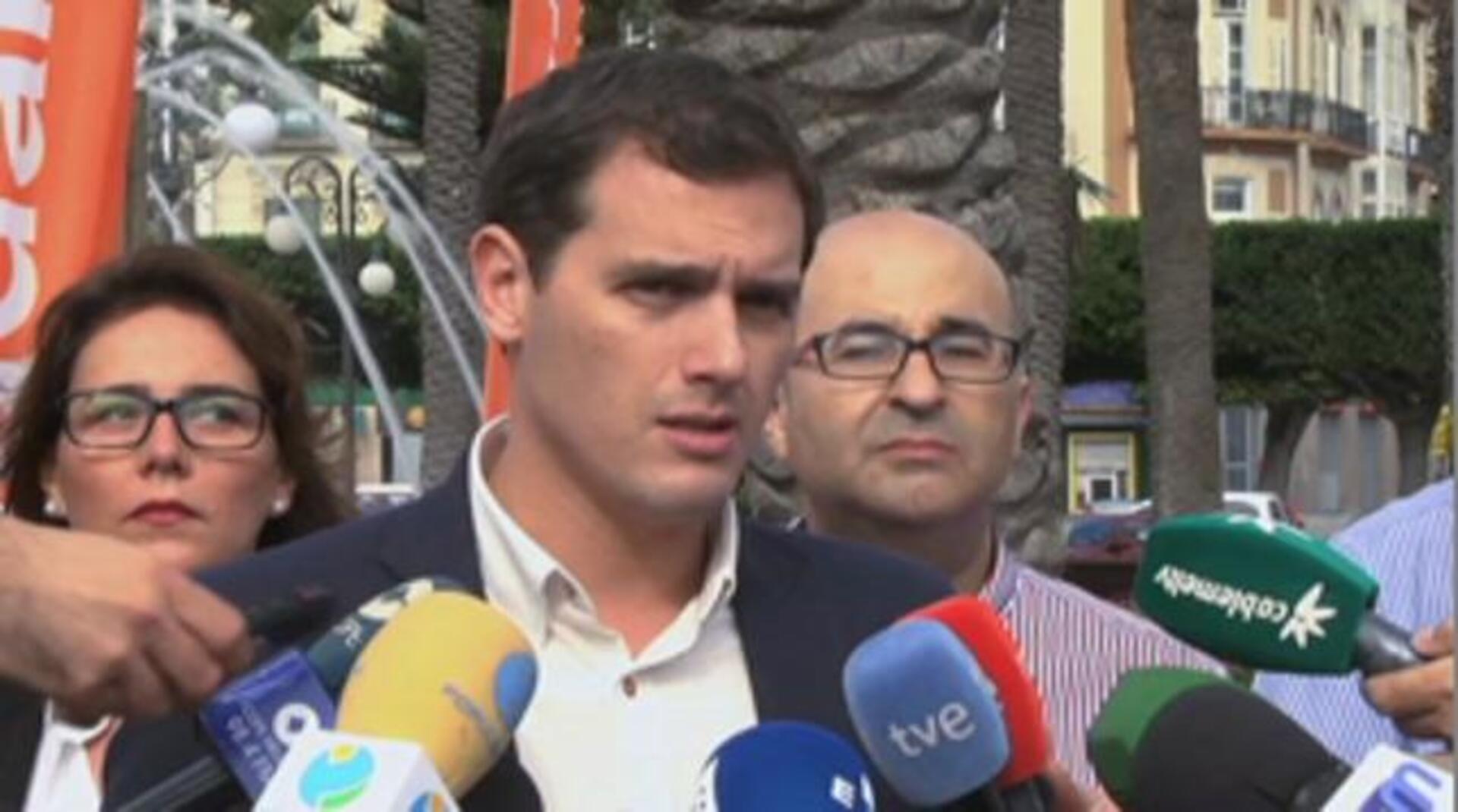 Albert Rivera, en Cádiz
