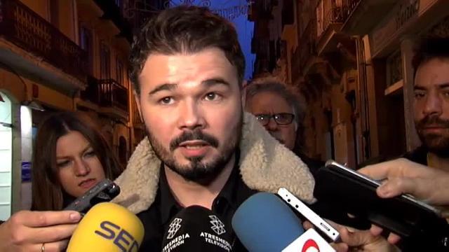 Rufián sobre los detenidos de Alsasua: &quot;veremos a sus carceleros de toga y escaño sentados algún día en un tribunal de derechos humanos&quot;