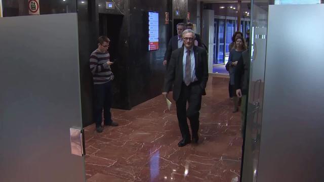 Sixte Cambra, presidente del Puerto, Francesc Sánchez, exdirigente de CDC; y Antoni Vives, exteniente alcalde de Barcelona