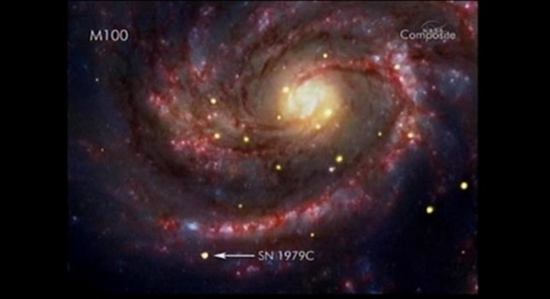 Un agujero negro «recién nacido»