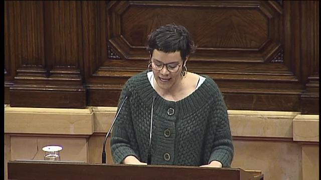 Natàlia Sánchez: &quot;Su oferta para Cataluña es el exilio, la prisión y los porrazos&quot;