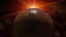 Marte puede conservar una cámara de magma que propicia agua líquida