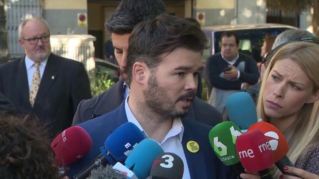 Rufián (ERC) pide &quot;valentía&quot; a Sánchez