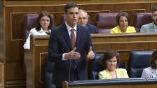 Pedro Sánchez culpa al PP de la crisis territorial en Cataluña