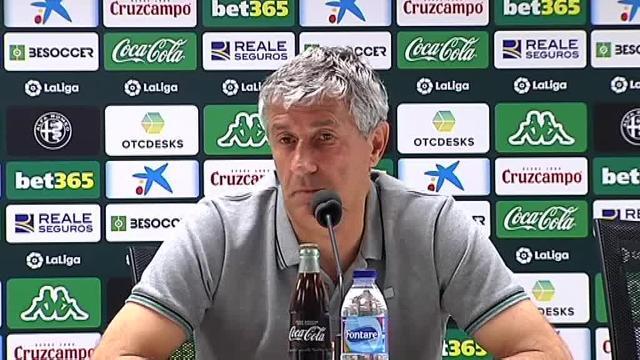 Setién: &quot;Desde bien pequeño me acostumbré a soportar los chaparrones&quot;