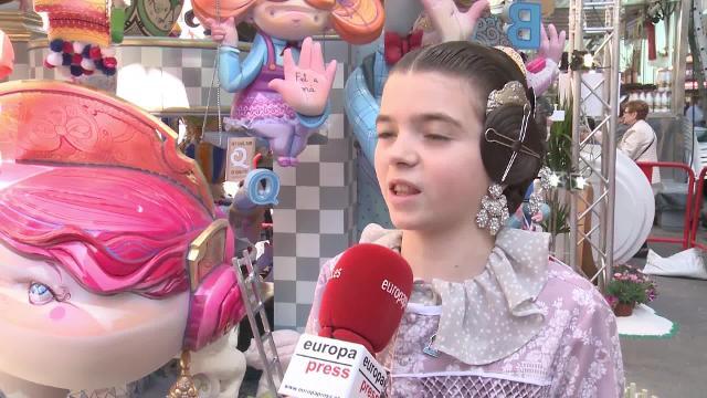 Imagen aérea de una mascletà en la Plaza del Ayuntamiento