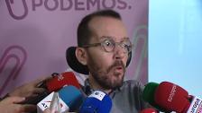 Echenique: "Lesmes está más preocupado por proteger a un juez que ha emitido un voto particular repugnante"