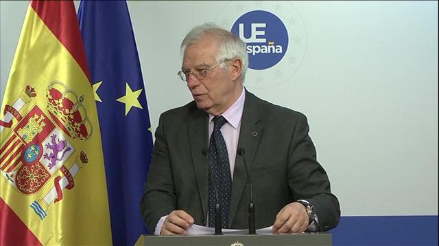 Borrell ve &quot;desproporcionado&quot; romper relaciones con Venezuela