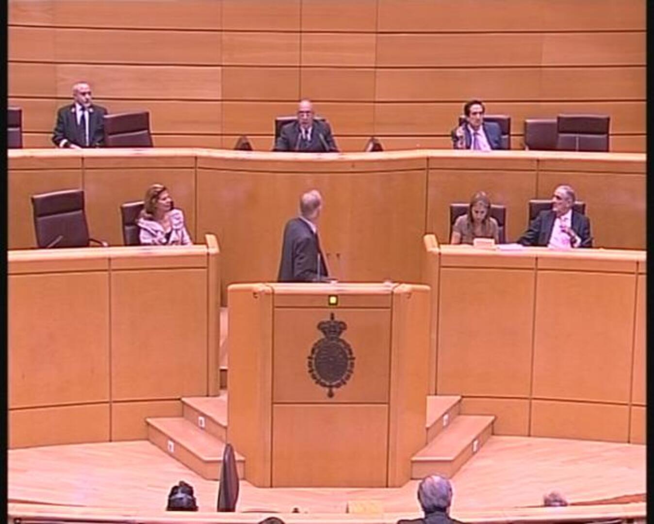 El Senado aprueba reformar el artículo 135 por 233 votos a favor y 3 en contra