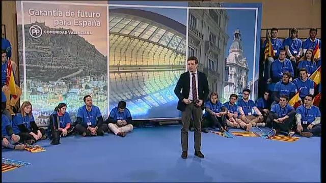 Pablo Casado reconoce &quot;sombras&quot; en la gestión del PP en la Comunidad Valenciana