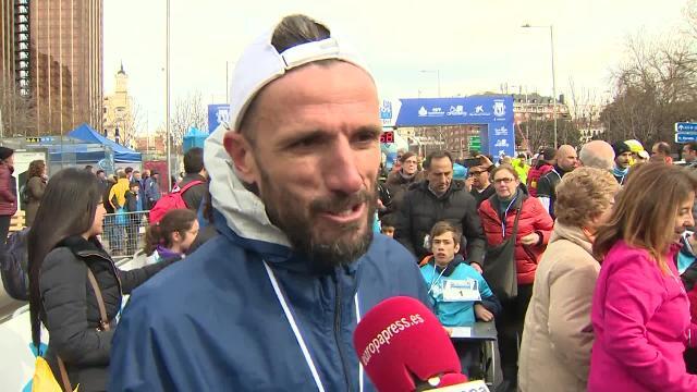 Chema Martínez participa en la carrera &#039;Bomberos de Madrid&#039;