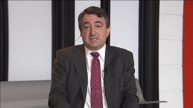 El portavoz del PDECat en el Senado, Josep Lluis Cleries