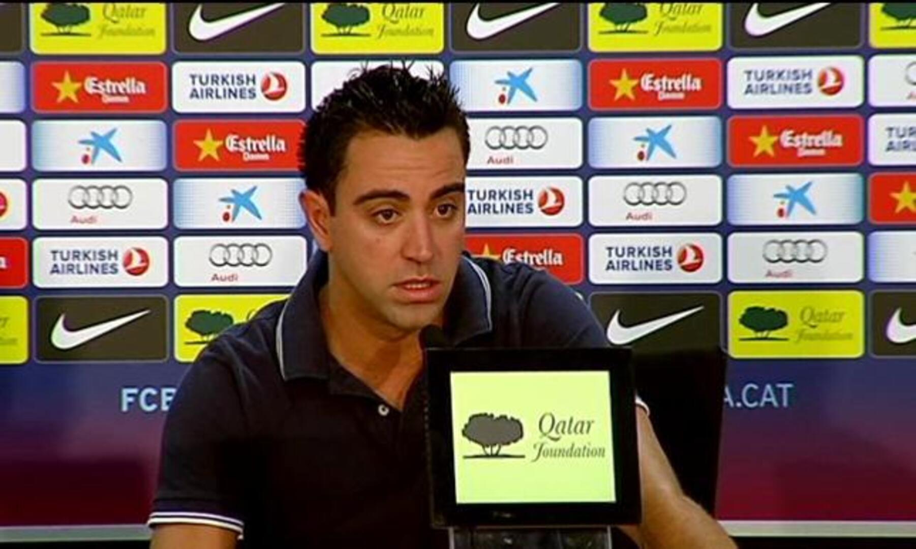Xavi: «Me sabe mal, no quería ofender a Wenger ni al Arsenal»