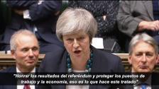 May retrasa la votación sobre el acuerdo del Brexit