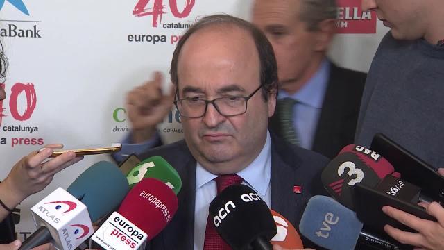 Iceta desea que el juicio del 1-O sea &quot;justo&quot;