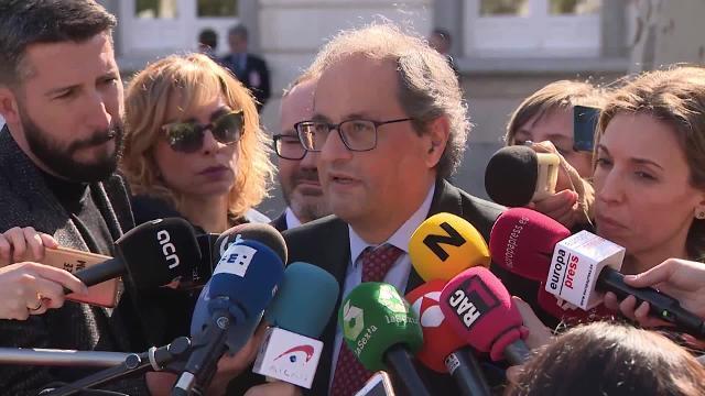 Torra ve en Cuixart un &quot;alegato histórico&quot;