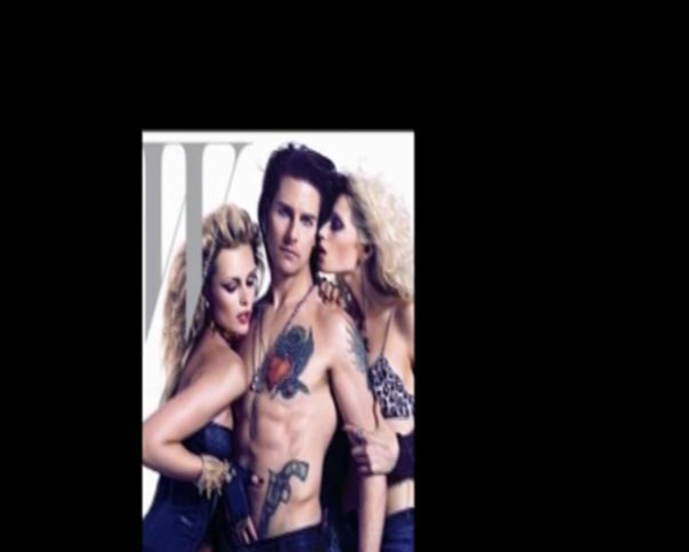 Tom Cruise más rockero que nunca en la portada de «W»