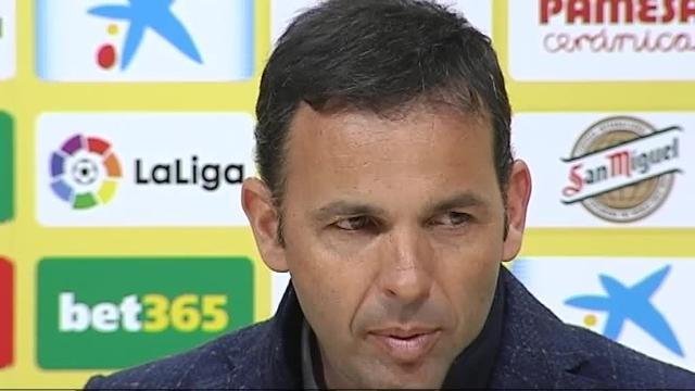 Machín: &quot;Hoy ha sido mucho querer, pero poco poder&quot;
