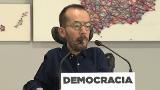 Echenique: «En Cataluña hay cuatro papeletas: la de Aznar, la del 155, la del independentismo y la nuestra»