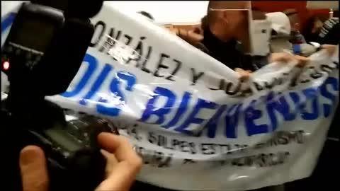 Vídeo: Así fue el boicot a González