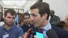 Casado cree que Rajoy ha demostrado ser "un señor" por "mantener la neutralidad en todo momento"