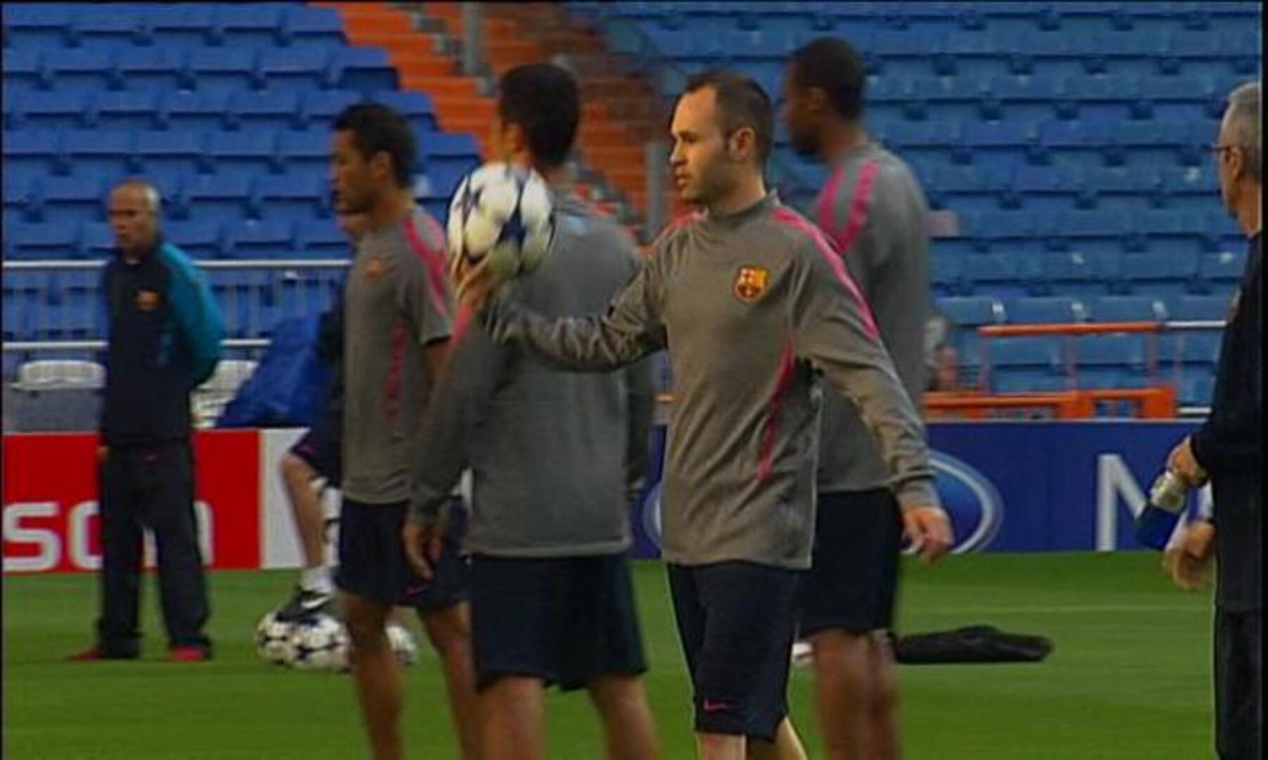 Iniesta, baja definitiva ante el Madrid