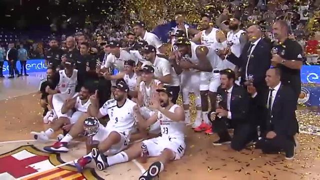 El Real Madrid se hace en Barcelona con su 35ª Liga de Baloncesto