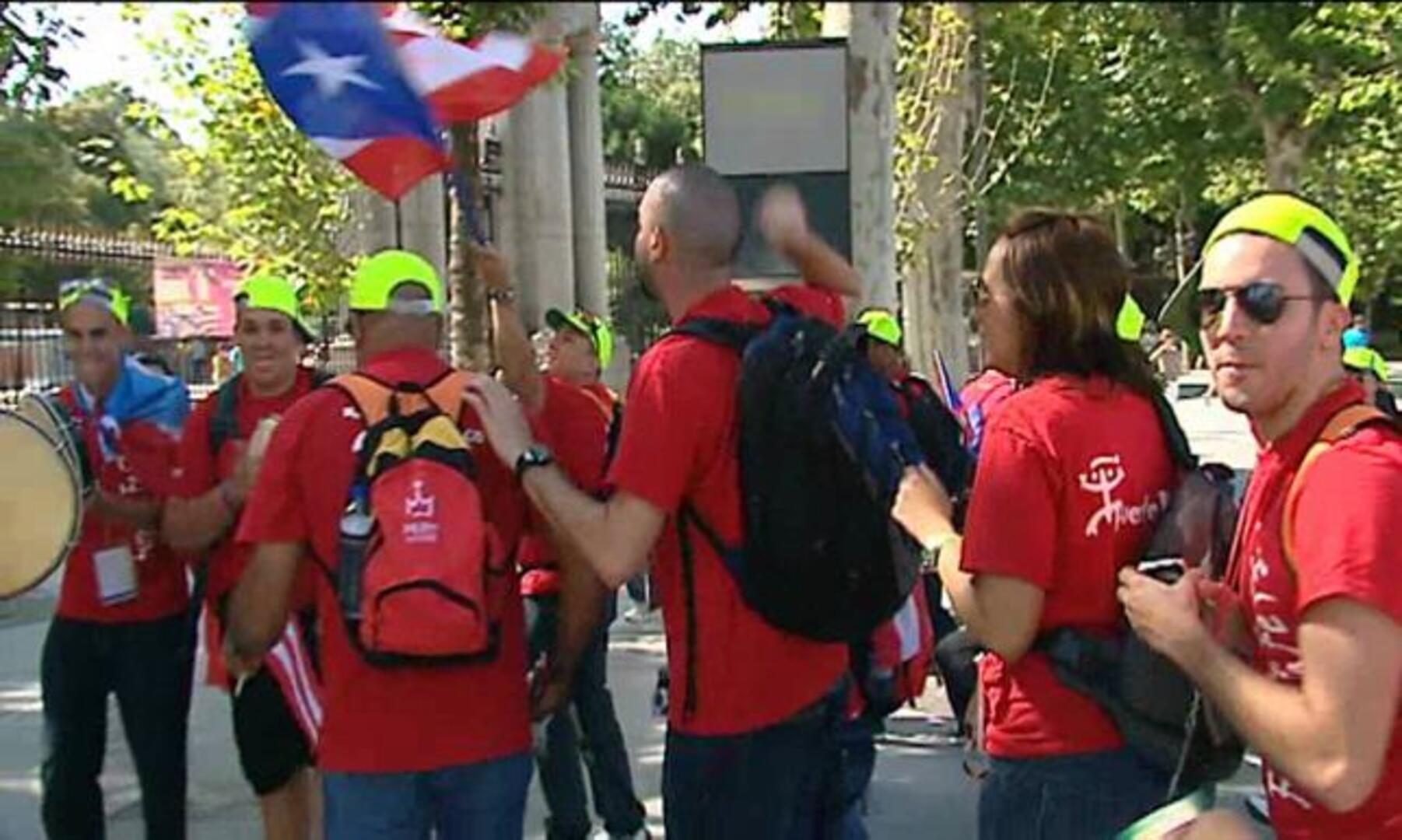 Los voluntarios de la JMJ «toman» Ifema