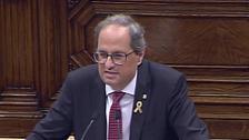 Torra ve indecente la decisión del Tribunal Supremo