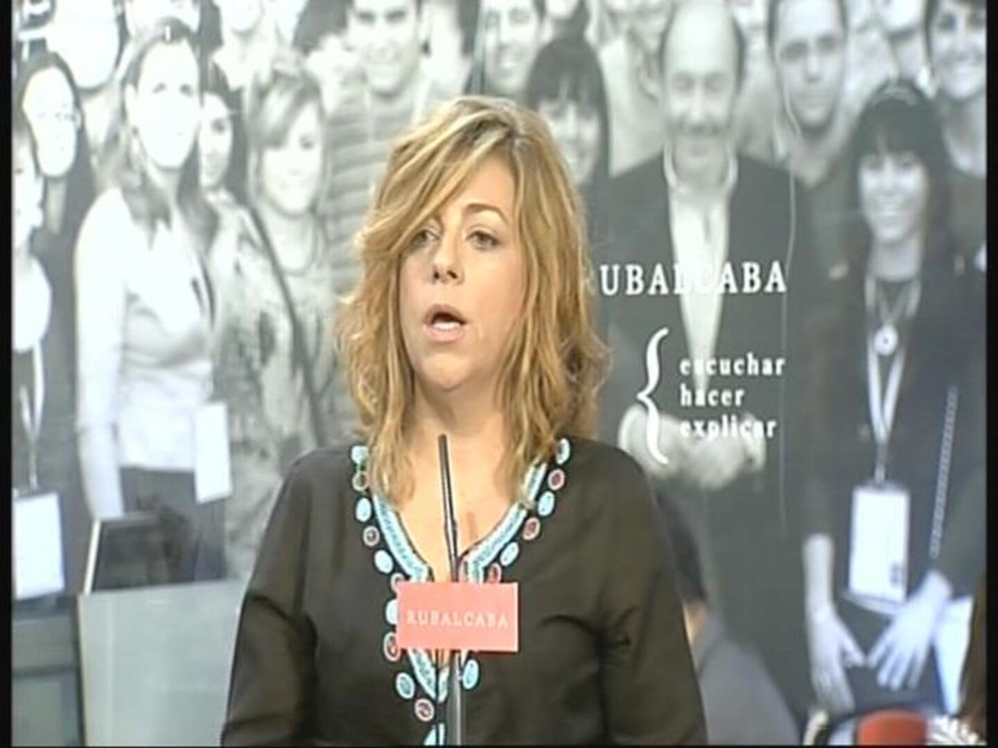 Valenciano pide al PP que no «utilice» el terrorismo de la campaña electoral