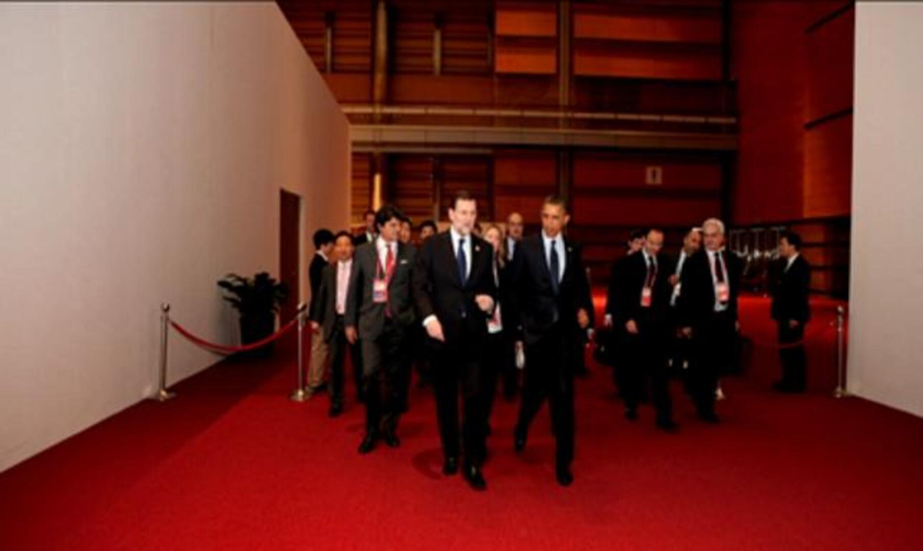 Obama invita a Rajoy a la Casa Blanca: «Nuestros equipos están trabajando muy bien»